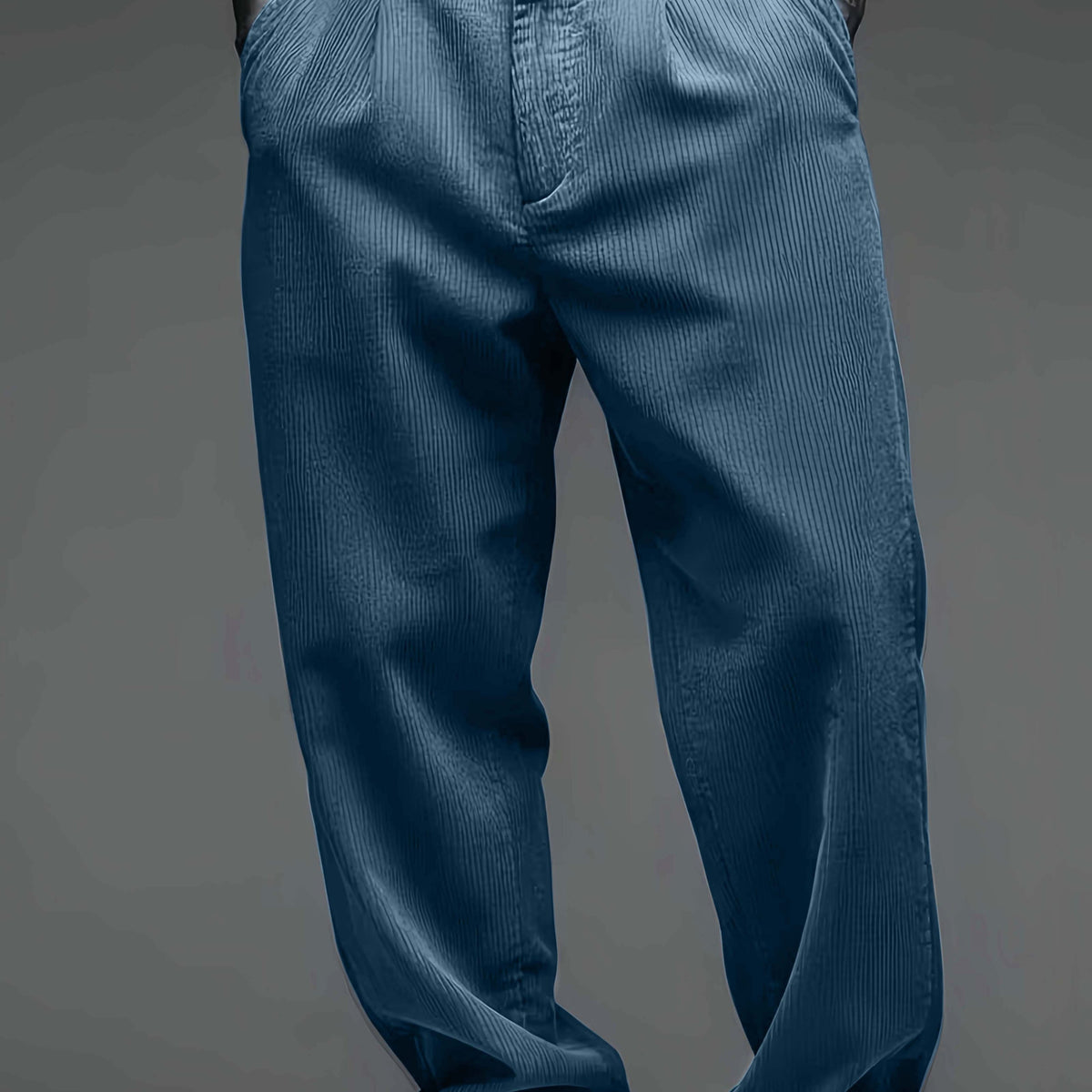Men's Corduroy Straight Leg Button Pants – view 4