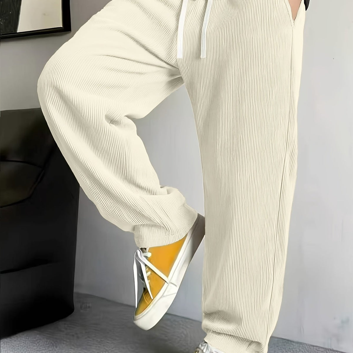 Men's Corduroy Side Pocket Casual Pants – view 2