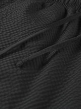 Men's Textured Drawstring Casual Shorts – view 9