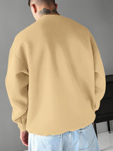 Men's Cardboard Man Print Loose Sweatshirt – view 6