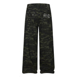 Men's Camouflage Loose Drawstring Work Pants – view 2