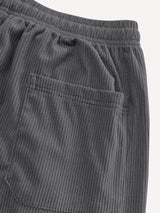 Men's Corduroy Drawstring Straight Leg Pants – view 12