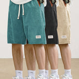Men's Corduroy Drawstring Shorts (3 Pack) – view 2