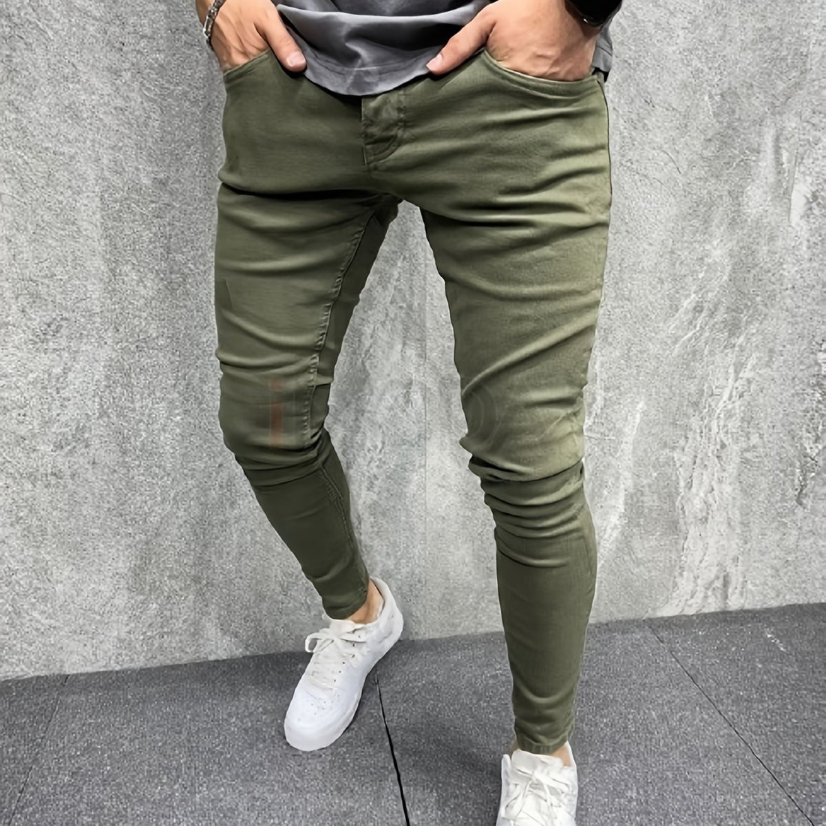 Men's Classic Skinny Stretch Jeans – view 2