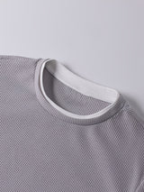 Men's Waffle Knit Crew Neck T-Shirt – view 6