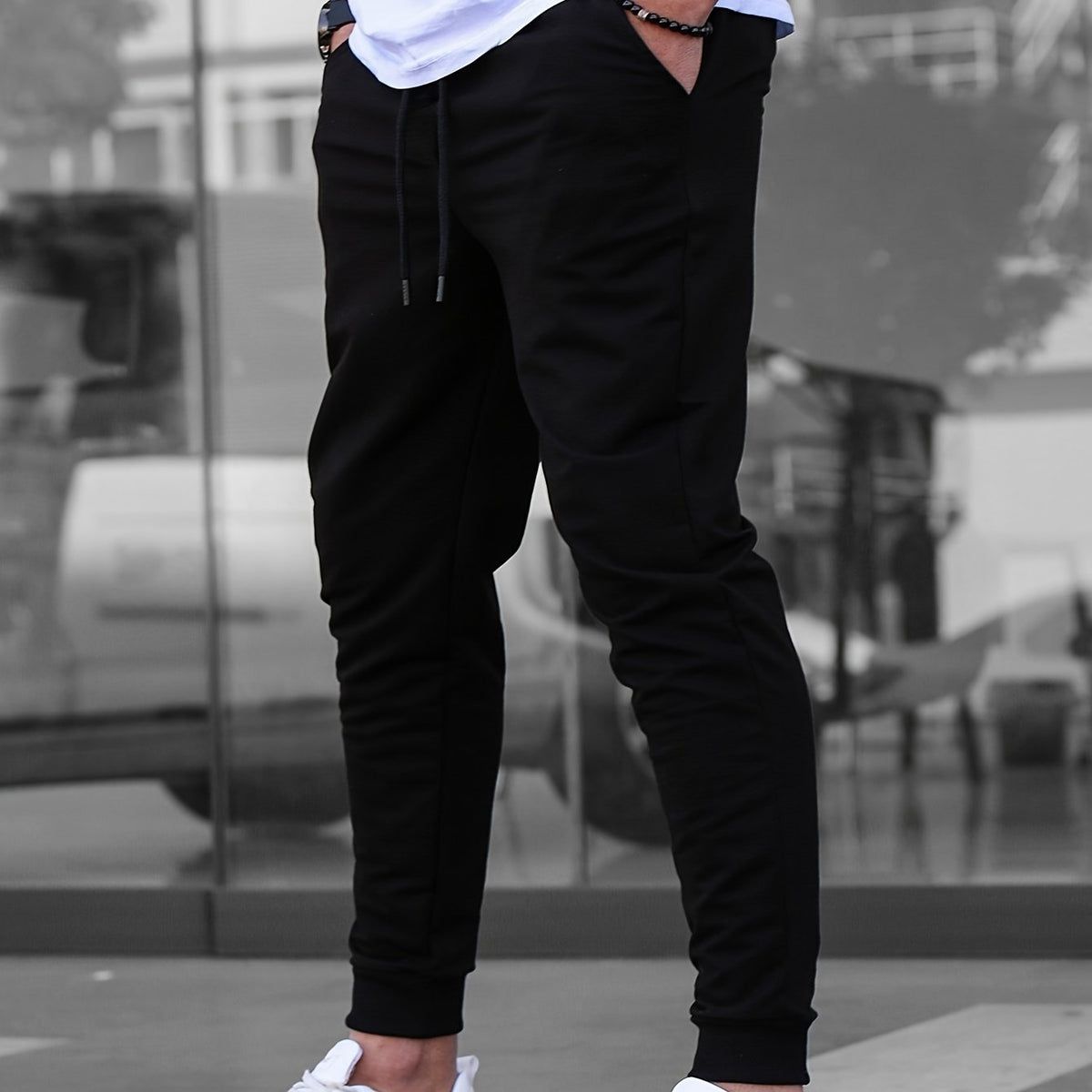 Men's Multi-Pocket Slim Joggers – view 3
