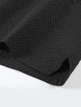 Men's Textured Drawstring Casual Shorts – view 10