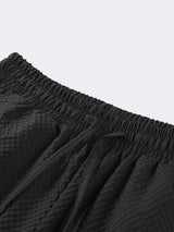 Men's Textured Drawstring Casual Shorts – view 8