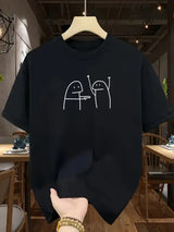 Men's Minimalist Print Heavyweight T-Shirt